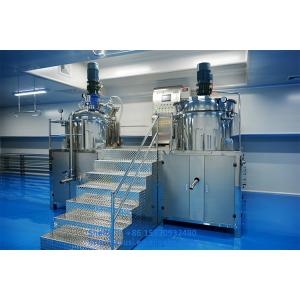 1000L Homogenizer Emulsifier Mixer , gel Hand Sanitizer Mixing Equipment