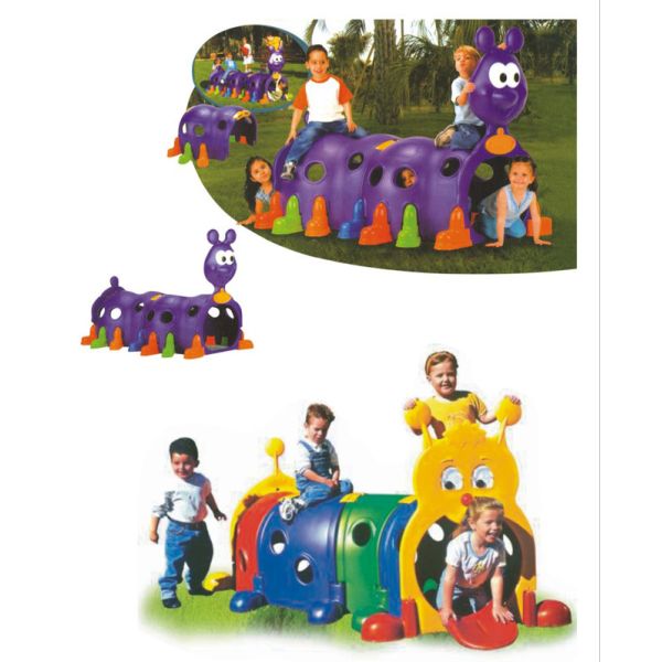 Baby Plastic Climbing Worm Animal Toy Tunnel For Outdoor And Indoor Use