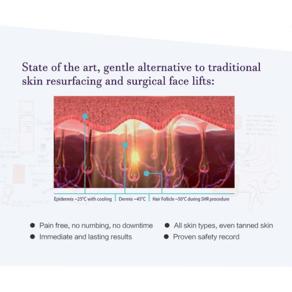 1200W 755nm 808nm 1064nm Mixed Wavelength Hair Removal Laser Machine With Cooled Sapphire