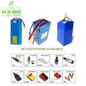 CTS Customized 24v 36v 50ah 100ah lithium battery, electric bike lifepo4 battery