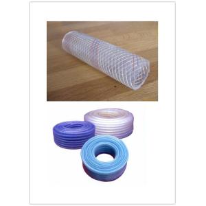 Plastic pvc Hose Making Machine Plastic Extrusion Line , Double Screw PVC Fiber