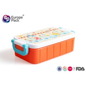 Portable Dustproof Kids Plastic Lunch Boxes Toddler Lunch Containers