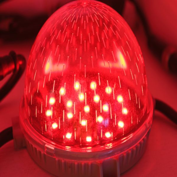 Pixel Addressable LED Track Lights for Outdoor Building Lighting 4P Grey Flat Cable