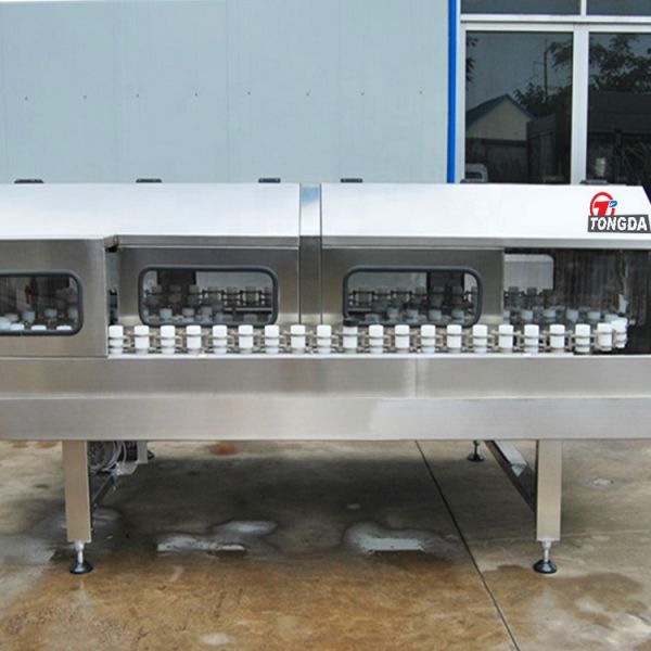 Stainless Steel 304 Glass Beer Bottle Washing Machine Inside And Outside Rinsing