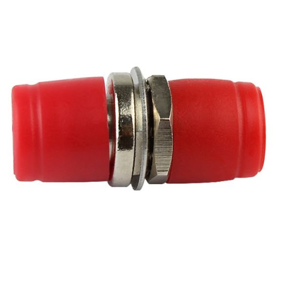 Red UPC Fiber Optic Cable Adapter , Fc Fiber Adapter Wave Length 1310/1550nm