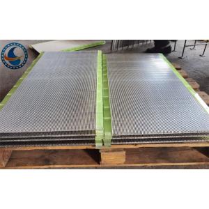Stainless Steel 316L Slot 0.02mm Wedge Wire Screen Panels