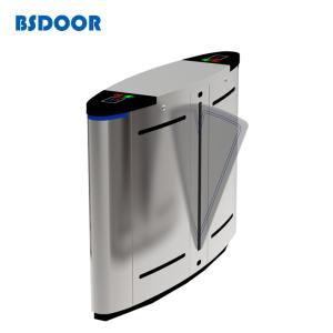 Automatic OEM 65kg 1s Open Flap Barrier Turnstile Train Station Entrance