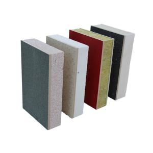 Self Installation Insulated Polyurethane Panels , Lamellar Composite Board