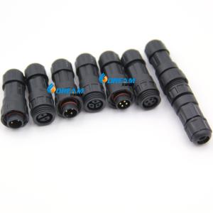 Quality IP68 Waterproof Connector Screw Male Female Circular 2 3 4 Pin M16 Cable LED Connector for sale