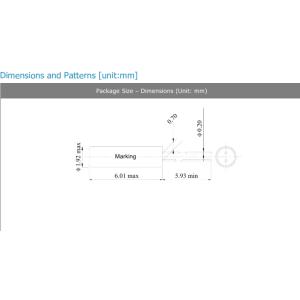 12.5PF Cylindrical Quartz Crystal Units X206032768KGB2SC