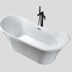 Non-Toxic Acrylic Free Standing Bathtubs and Easy to Install