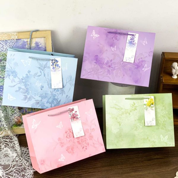 Butterfly Gift Bag Thickened Birthday Packaging Processing Bag Graduation Gift
