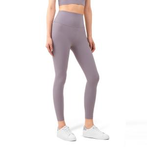 Colourful High Waisted Seamless Gym Leggings Snagging Resistance