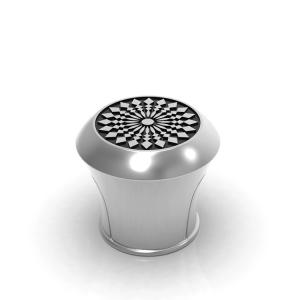 SGS Non Spill Die Casting FEA 15 Zamak Perfume Caps