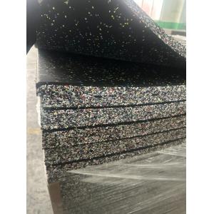 6000sqm/Day Recycled Crumb Rubber Mats for Weight Rooms Flooring 1m*1m 50cm*50cm