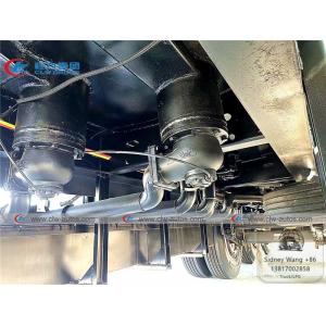 4 Axle 60000L Carbon Steel Q235 Fuel Tanker Truck