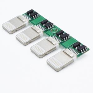 4 Pin Lightning Iphone Male Connector With 5ic Solder For Apple Cable​