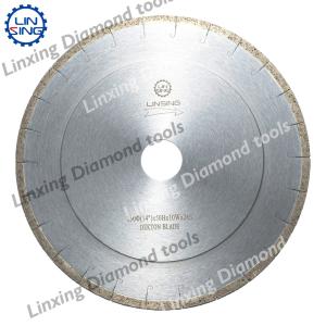 Diamond Powder Alloy Steel Travertine Cutting Diamond Blade with 0.472in Edge