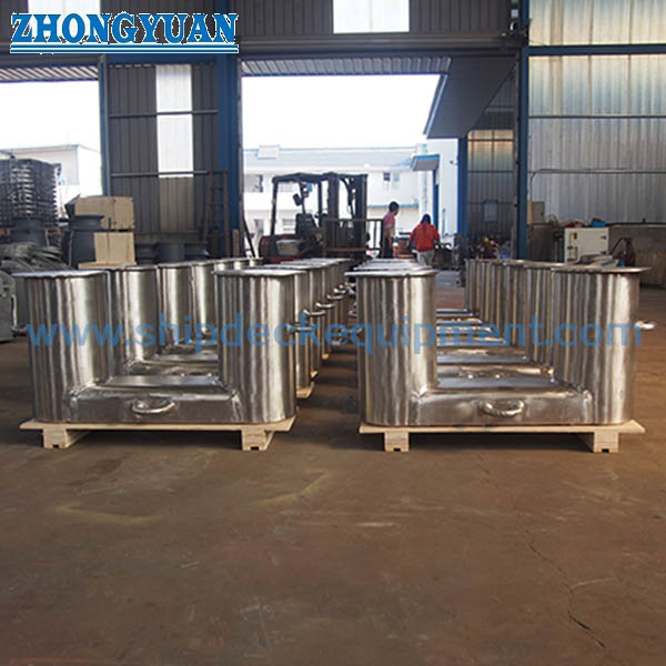 DIN 82607:1995-1 Stainless Steel Double Bitt Bollard Ship Towing Equipment
