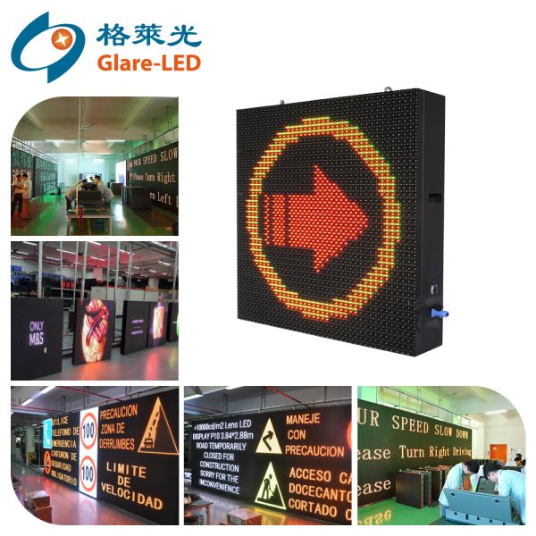 Buy Full Matrix Variable Message Sign with 2 Years Warranty 100000 Hours Life Span and 310W Average Power Consumption at wholesale prices