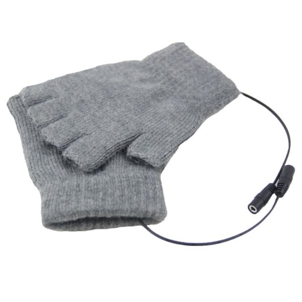 Detachable 5W Electric Heated Gloves USB Rechargeable Hand Warmer