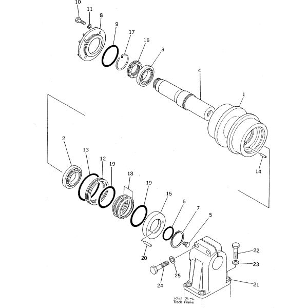130-27-00020 1302700020 Floating Seal Retentor Duo-Cone Seal Fits Komatsu