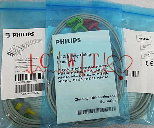 Buy Ward ECG Machine Parts PHiliph M1613A Ecg Cables And Leadwires at wholesale prices