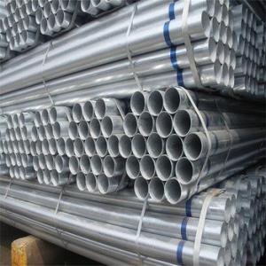 Grade Q235/Q195/St37 Galvanized Welded Steel Culvert Pipe DN80 10 3" Galvanized