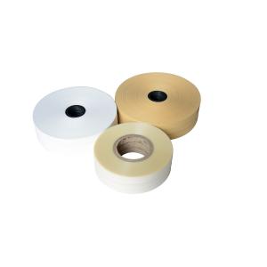 Hot Melt Glue Gummed Paper Tape , Single Sided Kraft Adhesive Tape