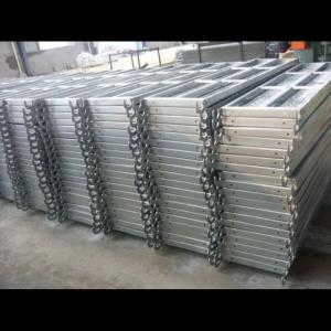 Factory Galvanized Safety Steel Catwalk Platform Scaffolding Plank with Hook