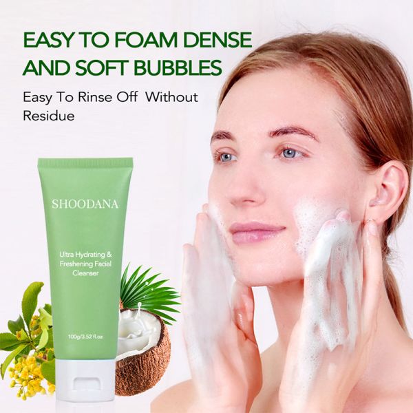 Private Label Nourishing Deep Cleansing Moisturizing Green Tea Seed Oil Cleansing Balm Cleanser for Face