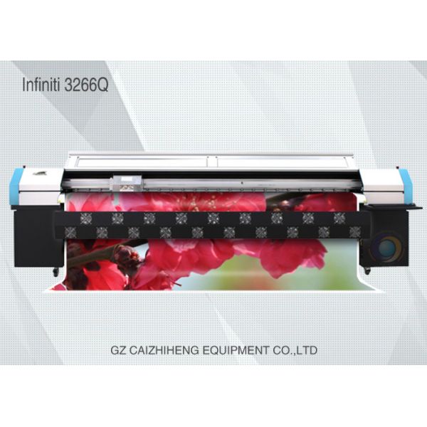 Outdoor Banner Flatbed Solvent Printer Digital With Seiko 1020 Heads Infiniti FY