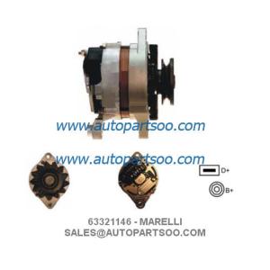 63321600 63321605 - MARELLI Alternator 12V 65A Alternadores