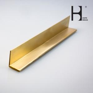 Anodizing Surface Brass L Profile , Hpb60-2 L Angle Profile