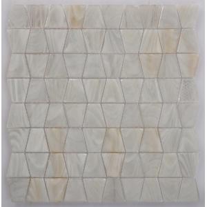 Quality Rose Latest Mosaic Tile with trapezoid shape for sale