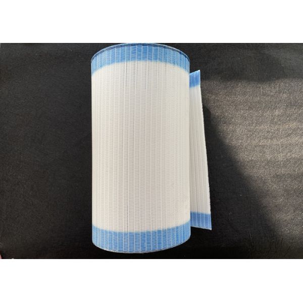 Buy 200℃ Temperature Resistant Polyester Sludge Belt Plain Weave Glue Edge at wholesale prices