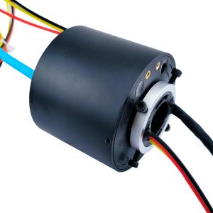 3-way 20A circuit and Ethernet combination slip ring Gigabit network transmissio