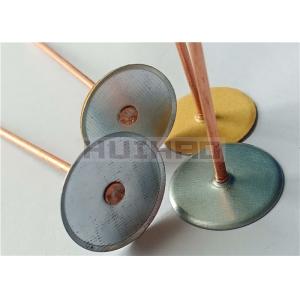 12 Gauge Capacitor Discharge Cup Head Weld Pins With Paper Insulating Washers