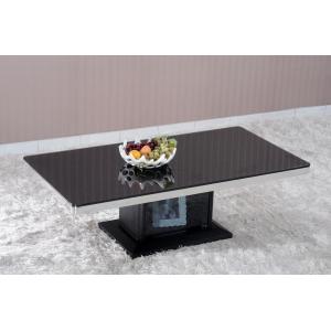 Stainless Steel with Tempered Glass Coffee/Cocktail Table,End Table,Sofa Table,MDF with Ash/Oak/Walnut veneer