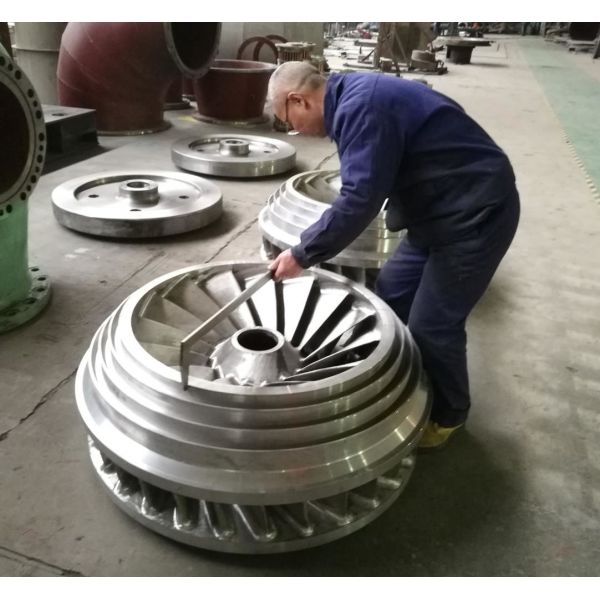 Voltage Water Turbine Generator for Automatic Control 200kw-20mw Brushless Installation