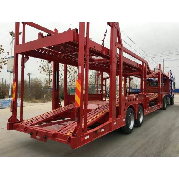 Buy Flatbed Semi Trailer for Cars | Low Profile & Easy Loading at wholesale prices