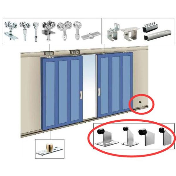 Automatic gate stopper rubber Without Base Plate 95mm 110mm