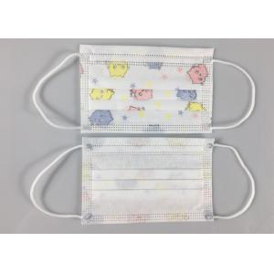 Adjustable Nose Piece Elastic Cartoon Anti Virus 3ply Face Mask