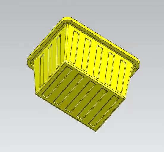 One hundred fifty liters of square box mold for making plastic products