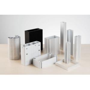 Multiple Shape Profile Aluminium Extrusion Alloy Customized Finish Color 6063 T5