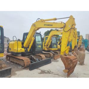 High Effeciency Used Hyundai R80 Crawler Excavator, 8 Ton MIDI Track Digger