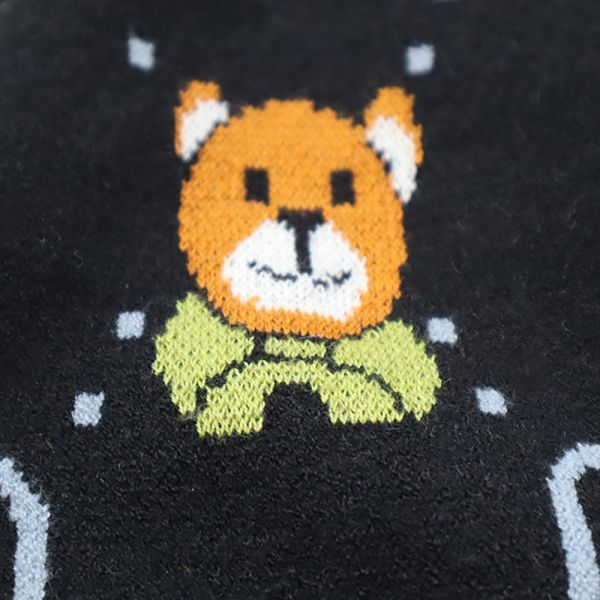 baby sweater Solid color with woven collar popular boys' and girls' tops Knitted long sleeve children's sweater