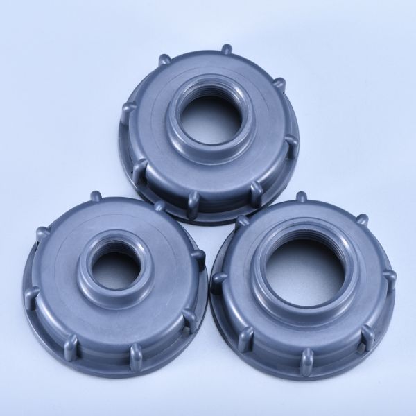 Plastic PVC Garden Tap Valve for IBC Tank Adapter S60*6 Casting Fittings Durable