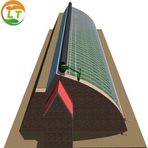 Single Layer Agricultural Tomato Greenhouse Optimal Ventilation Guaranteed