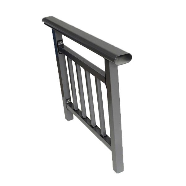 Buy Commercial Galvanized Wrought Iron Deck Railing Metal Awning Balusters at wholesale prices